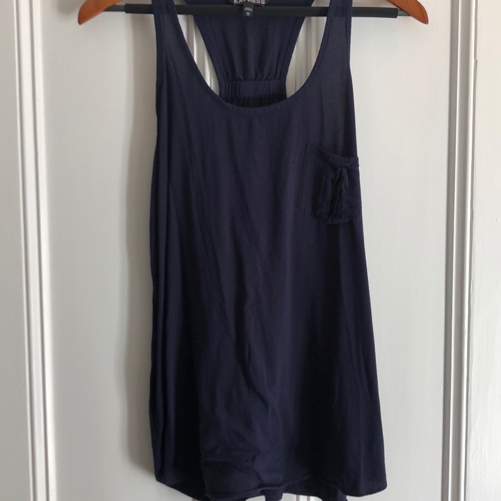 Racerback blouse
